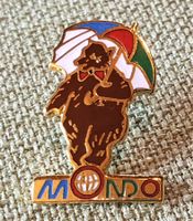 E775 - Pin Mondo - Regenschirm Bär