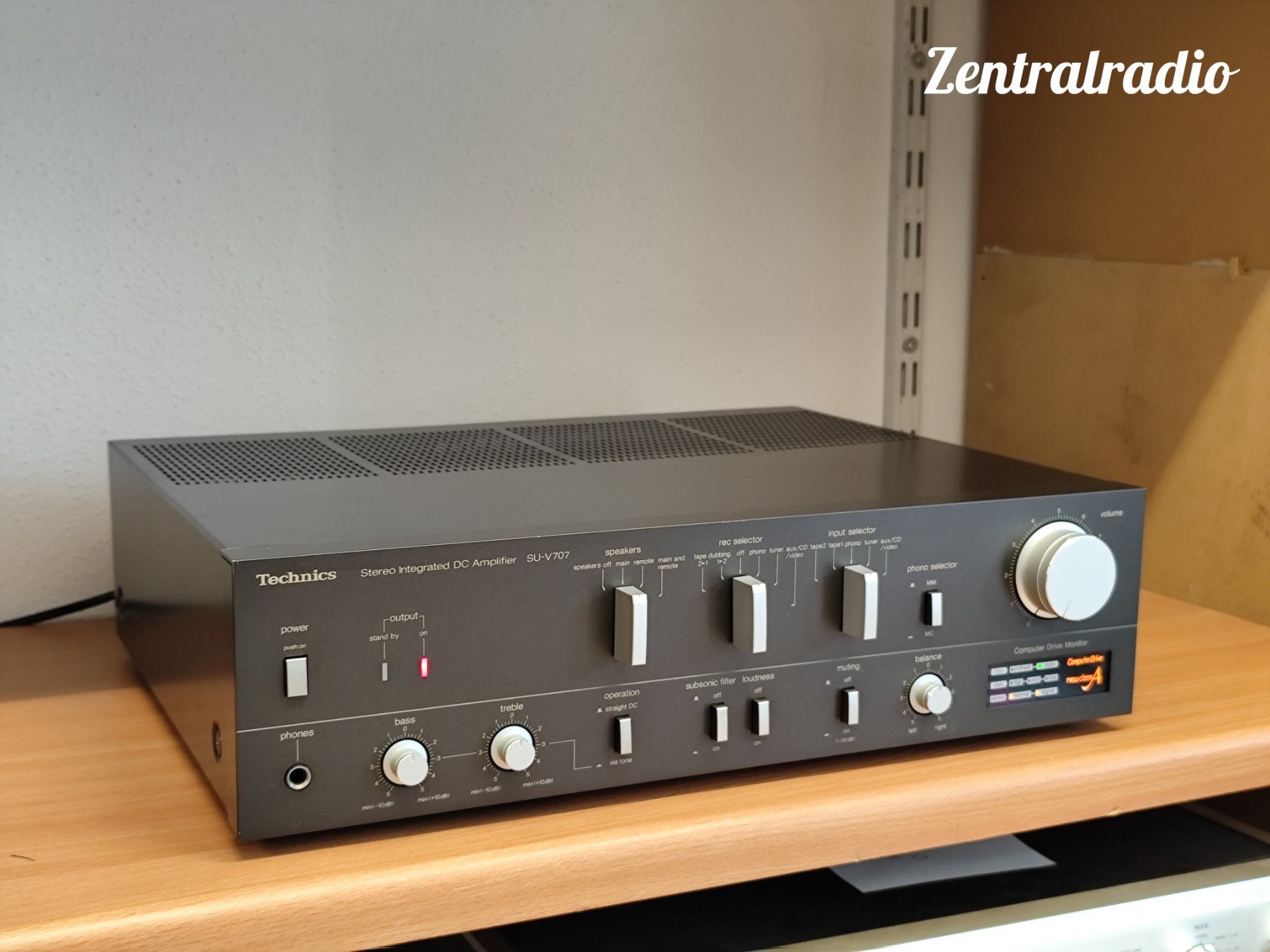 Technics Verstärker: Technics SU-V707 Verstärker – Gebraucht aus Zürich von Zentralradio