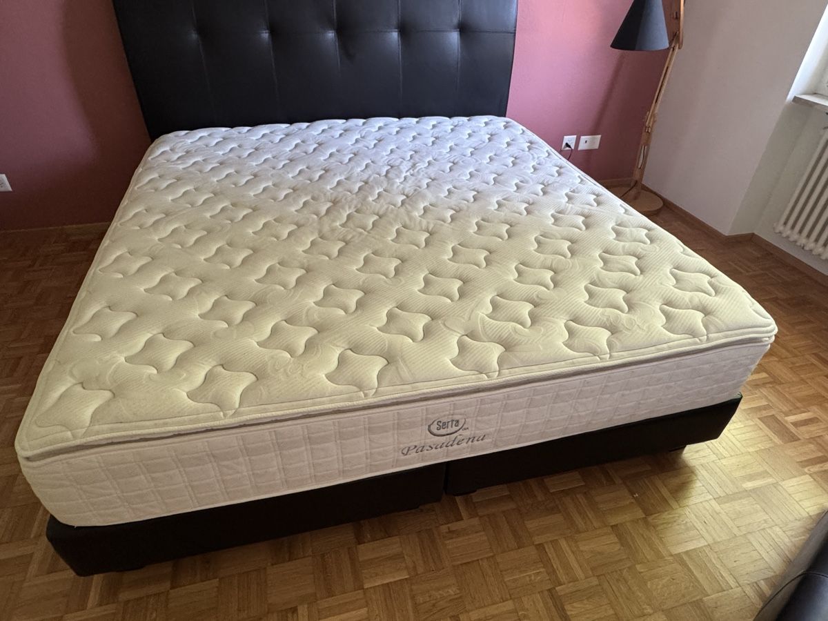 Betten: Luxury Hotel Bed with Serta Pasadena Mattress – Gebraucht aus Zürich von EShopping81 8