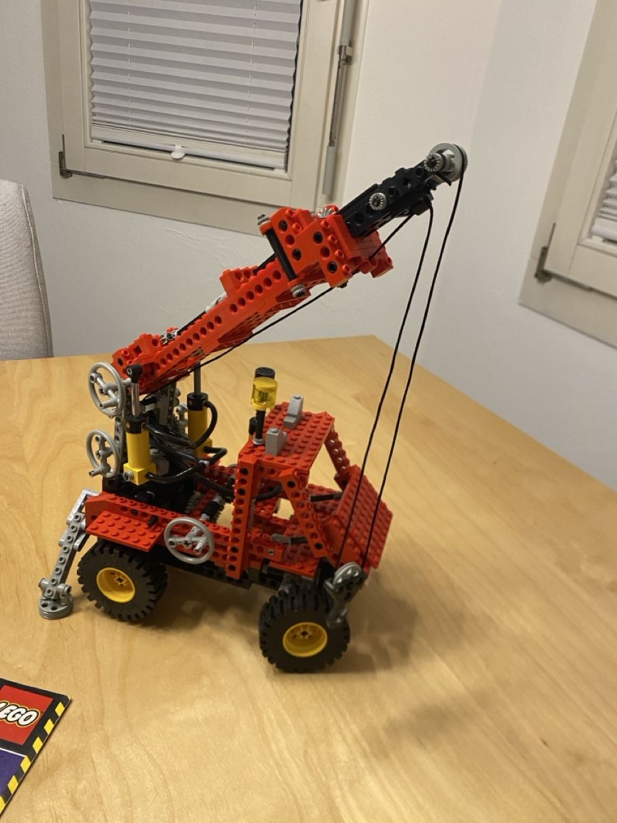 Lego Kit di costruzioni: Lego Technic 8854, Pneumatik Kranwagen – Usato da Tuggen venduto da Haribo3000 6