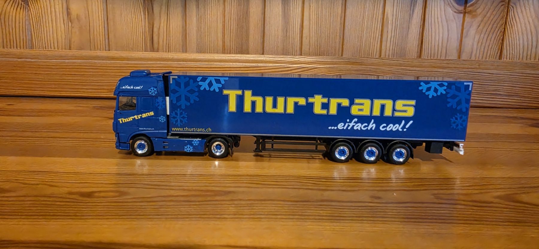 Herpa Modellini d'auto: Herpa Thurtans Lastwagen Modell 1:87 – Nuovo e nell'imballaggio originale da Bettlach venduto da United83 2