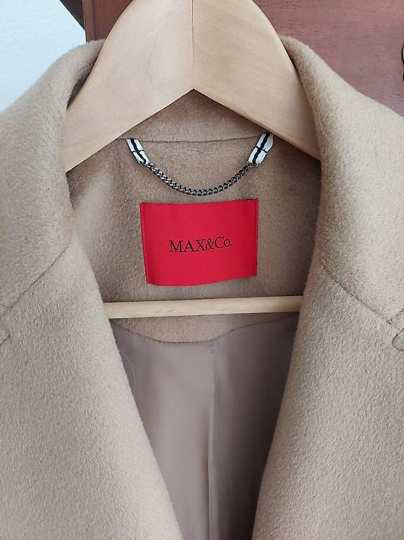 Cappotti: Max&Co Mantel 100% Wolle Longrun Camel – Usato da Zürich venduto da Julia0123 1