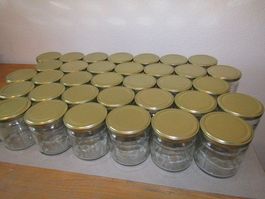36 Stück Einmachgläser, Honiggläser 500g