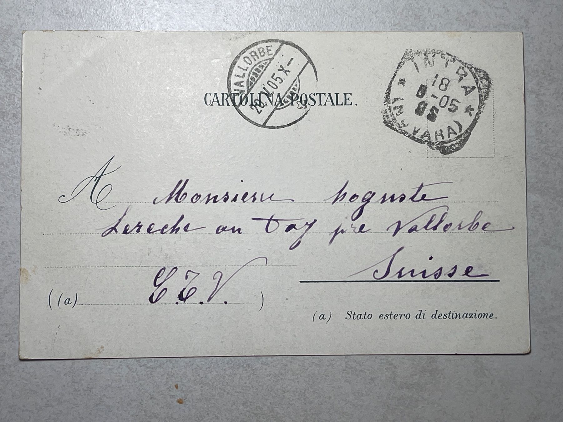 Cartoline postali: Antike Ansichtskarte Lago Maggiore – Usato da Strengelbach venduto da Aschatan5 1