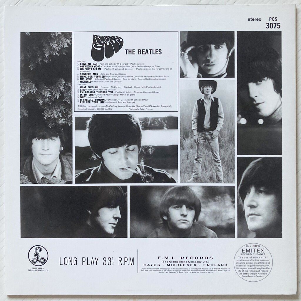 Dischi in vinile: BEATLES - RUBBER SOUL – Usato da Bottens venduto da hotter-than-hell 1