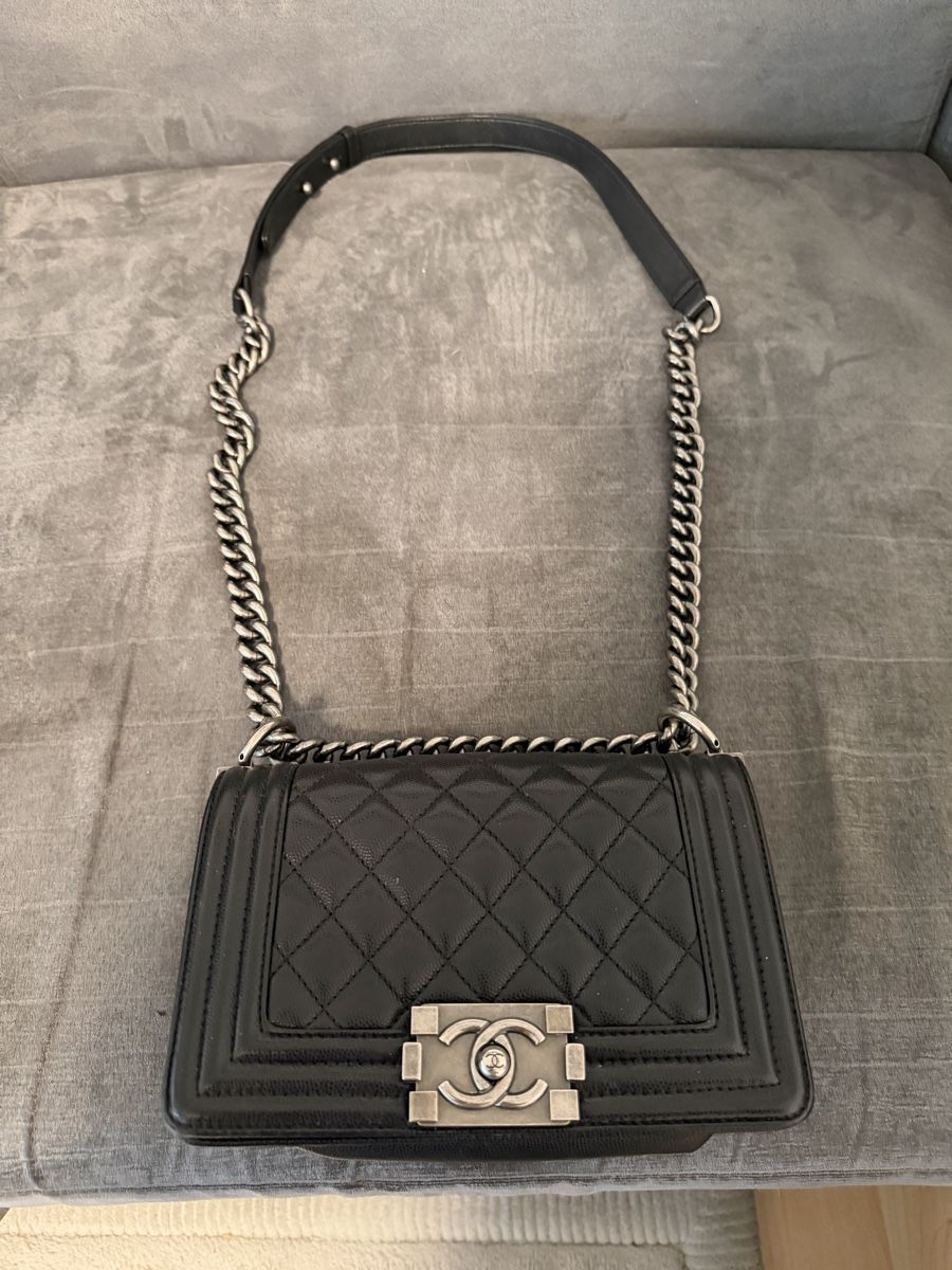 Chanel Borse da donna: CHANEL BOY MINI SCHWARZ ORIGINAL – Nuovo (secondo la descrizione) da Hinwil venduto da CozyBree 5