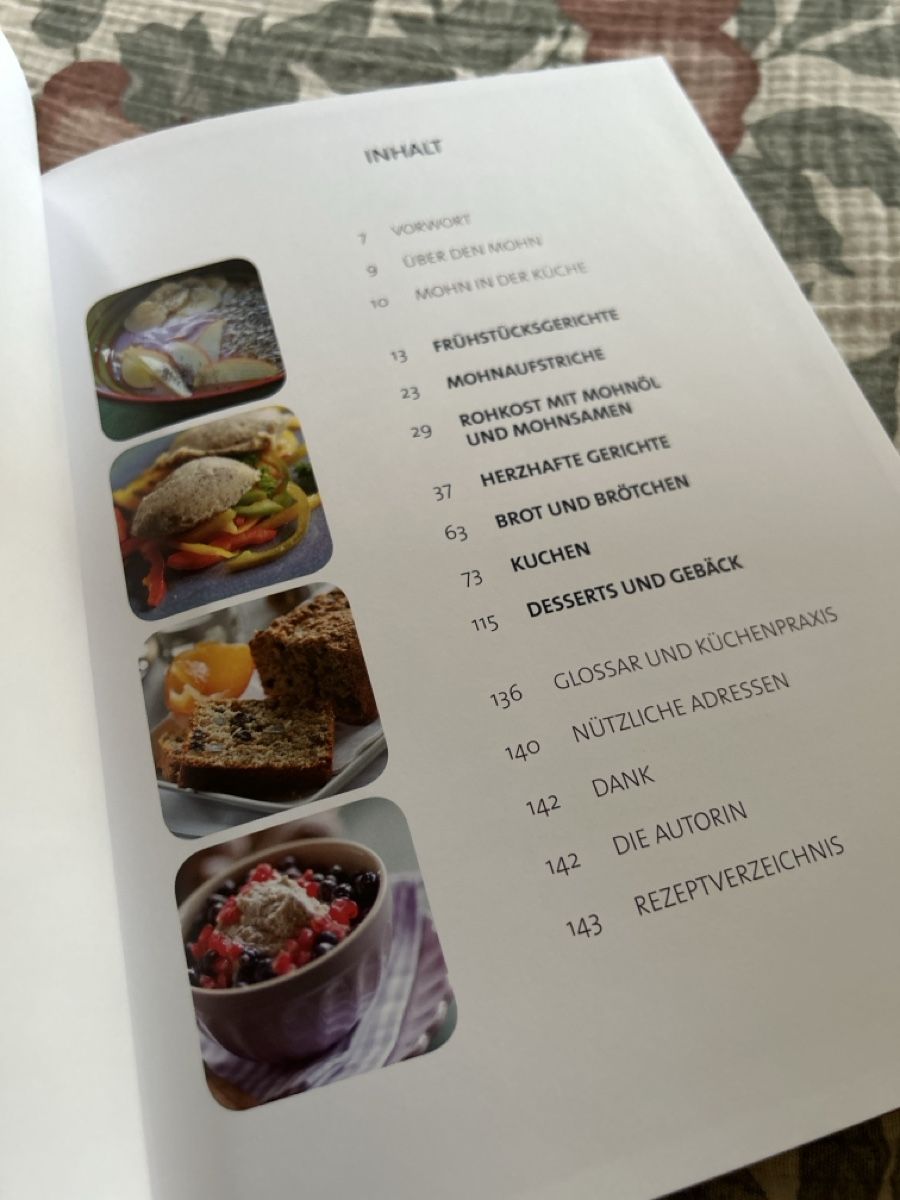 Libri: Kochen und backen mit Mohn - Modesta Bersin – Nuovo (secondo la descrizione) da densbüren venduto da Oldaden 4