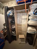 Dressing penderie extensible avec rideau