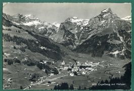 Engelberg mit Hahnen, ungelaufen, ca. 1940