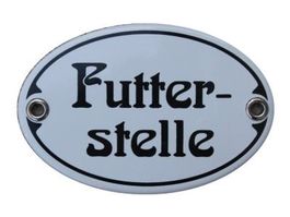 Emailschild - Futterstelle