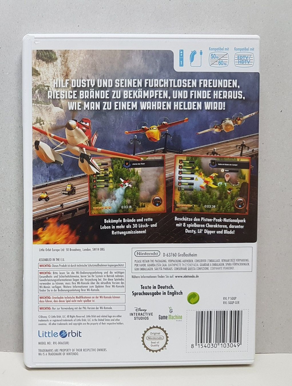 Nintendo Giochi: 😎Planes 2 Immer im Einsatz Wii – Usato da Schüpfheim venduto da Games_Spielkonsolen 2