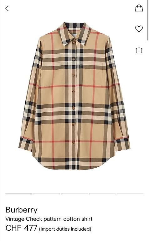 Burberry Camicette: Burberry Hemd Damen Gr. M (36) – Usato da Lachen SZ venduto da dar_hjg9 6