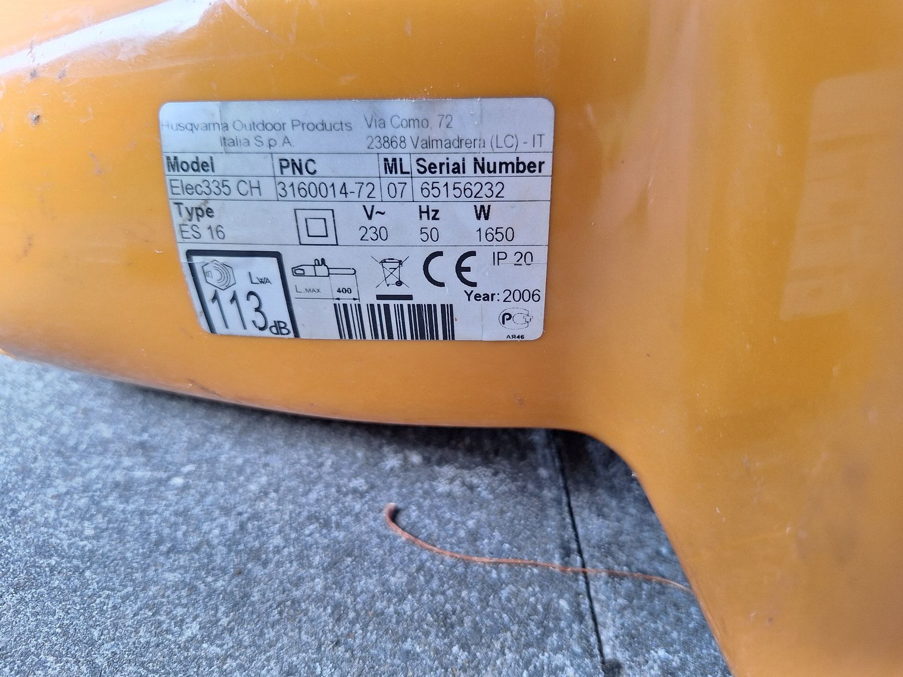 Seghe: Elektro Kettensäge – Usato da Birrwil venduto da toldi01 2