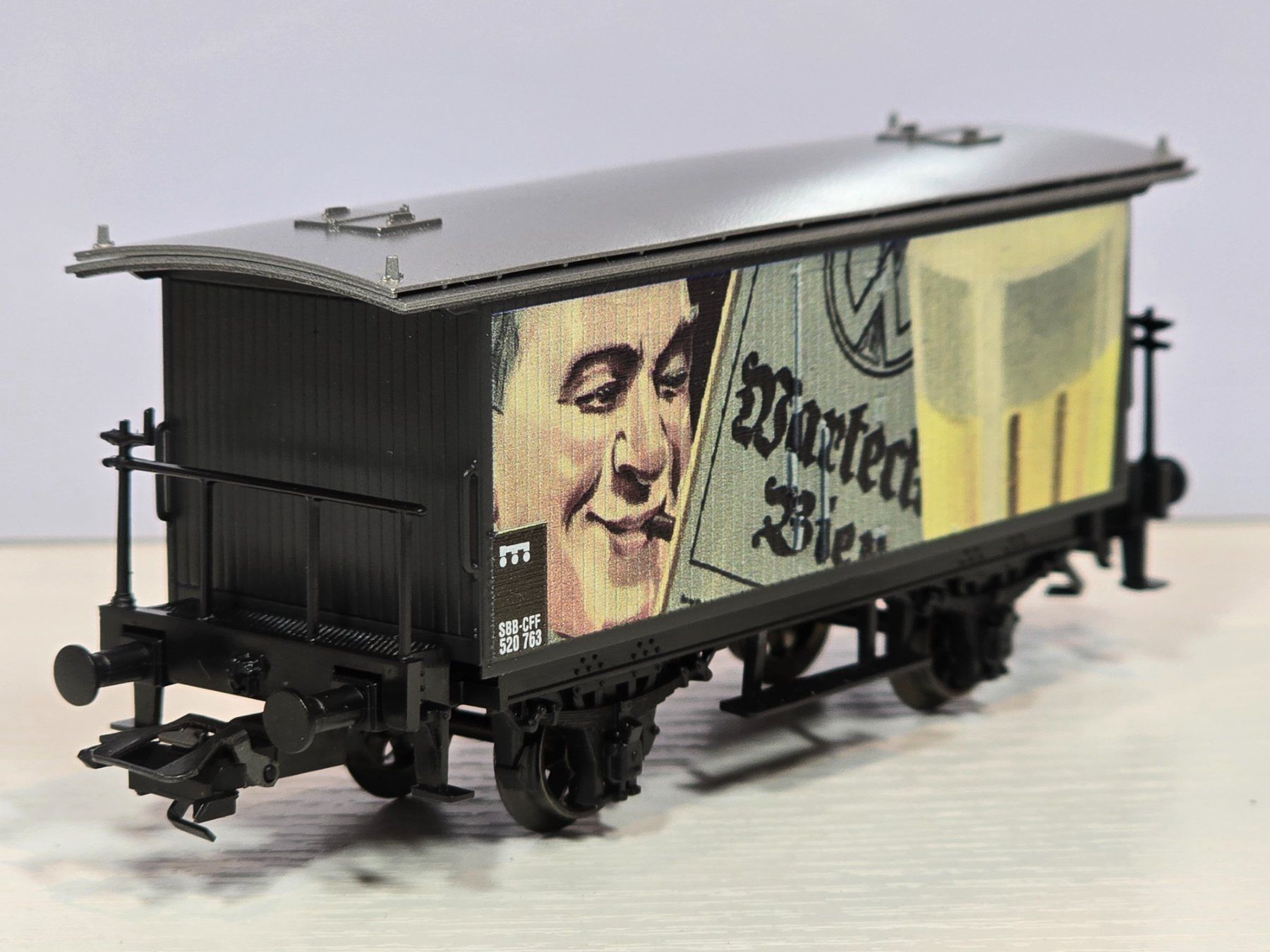 Märklin Modellini di ferrovie: Märklin 94500, SBB, Warteck Bier, NEU – Nuovo e nell'imballaggio originale da Kloten venduto da Nicola2 3
