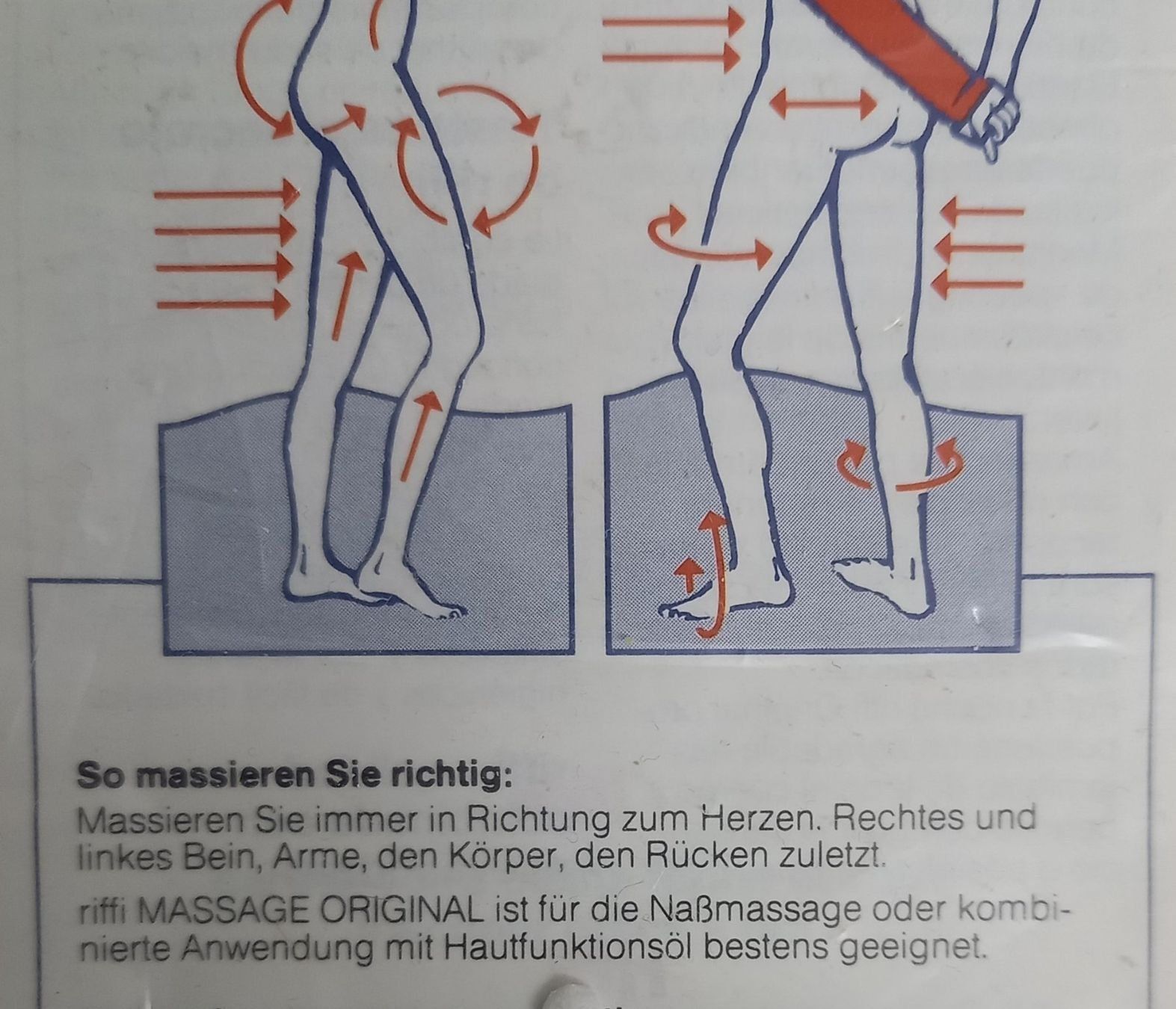 Appareils de massage: Massageband und Handschuh – Neuf (Voir description) à Neuchâtel par Dualseele 2