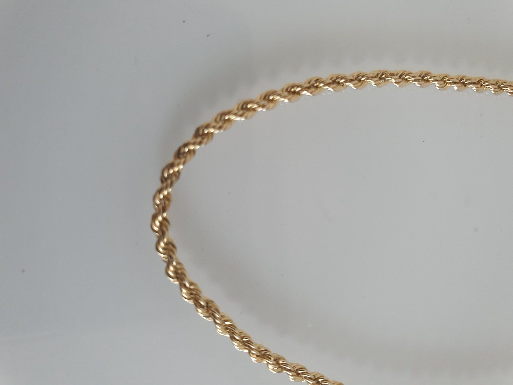 Bracciali & Braccialetti: Bracelet maille corde or 585 17 cm – Usato da Lausanne venduto da Af2016 5