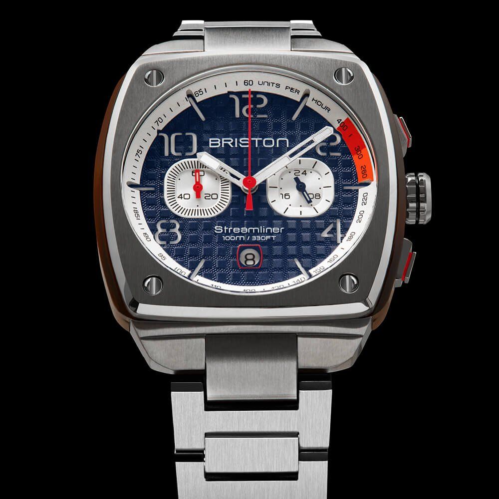 Orologi: Briston Streamliner Urban Chrono Blue 24142.S – Nuovo e nell'imballaggio originale da Carouge GE venduto da Watchaser 1