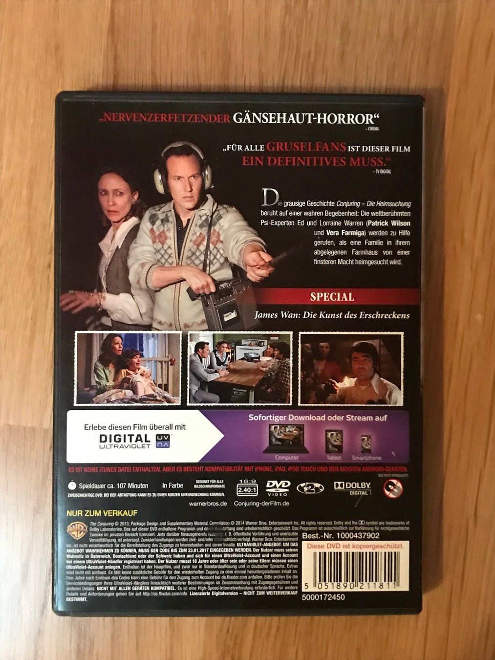 Tutti i DVDs: Conjuring Die Heimsuchung – Nuovo (secondo la descrizione) da Amden venduto da Arven-Schmuck 1