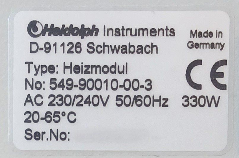 Laborzubehör: Heidolph Tritramax 1000 & Inkubator 1000 – Gebraucht aus Niederdorf von LeptonAG_Labor 8