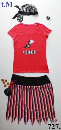 Costume pirate femme / Pirat Frau    t. M