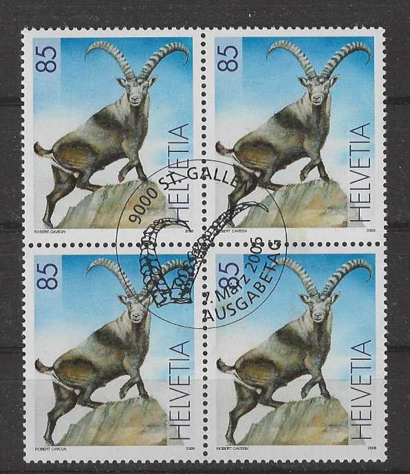 Tutti i francobolli: 2006 Nr. 1196 Steinbock ET – Usato da Basel venduto da Melphi