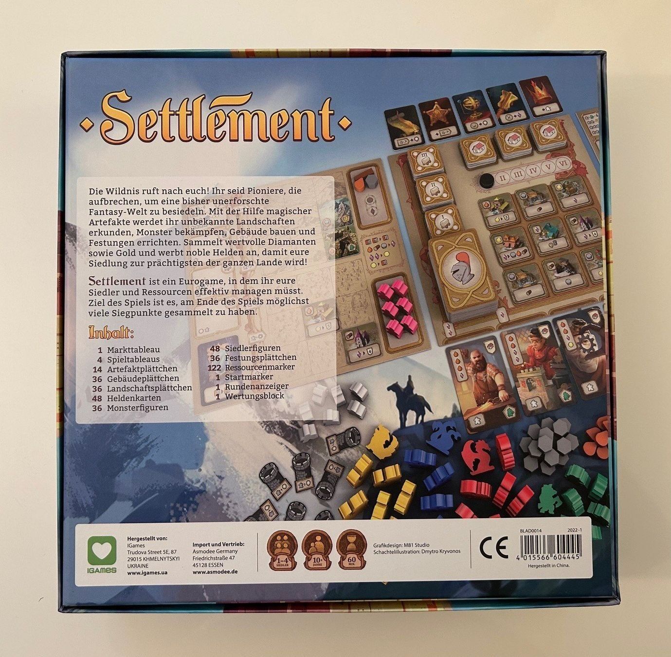 Spiele: Brettspiel "Settlement" - IGames – Neu (gemäss Beschreibung) aus Baar von WhatTheFunk01 1