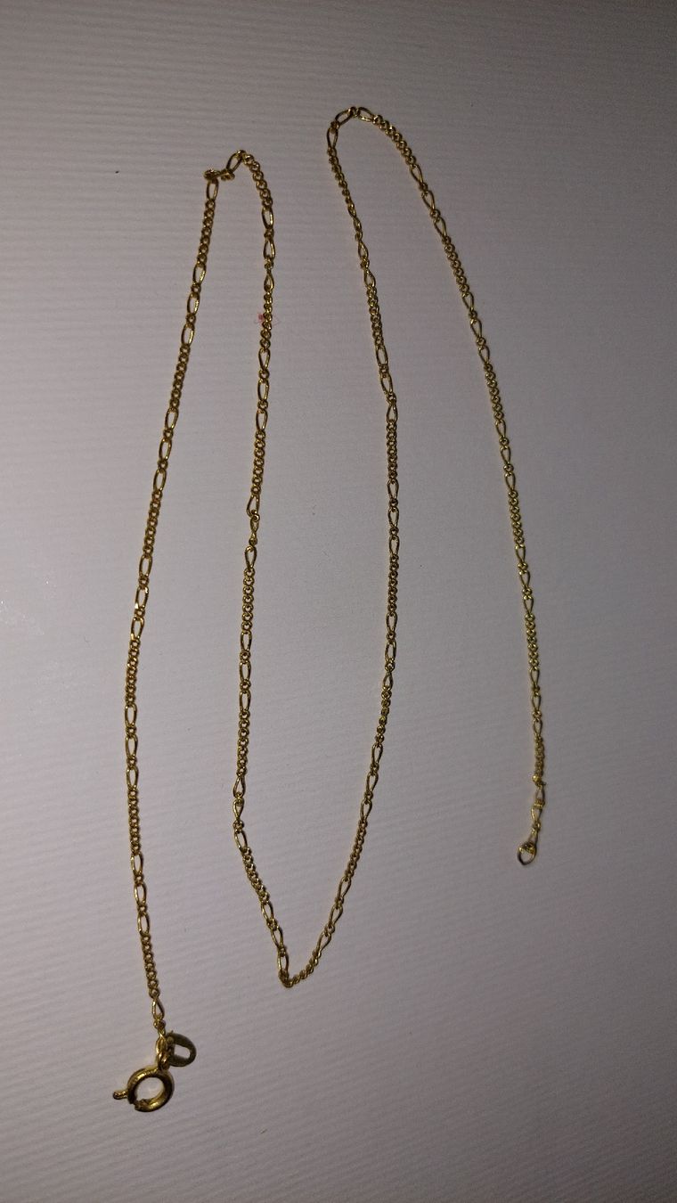 Catenine: Vergoldet kette – Usato da Gwatt (Thun) venduto da Letzte-Chance-III 2