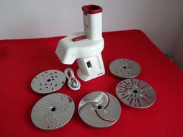 * Zyliss Elektro-Scheibenraffel* Typ Z1, mit 5 Scheiben