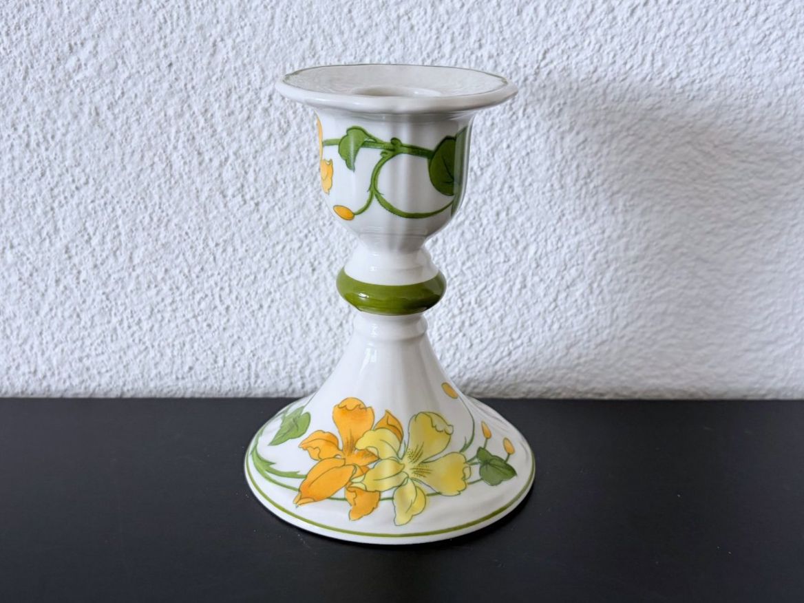Villeroy & Boch Portacandele: Villeroy & Boch Geranium Kerzenständer, TOP – Usato da Birr venduto da Jamonline