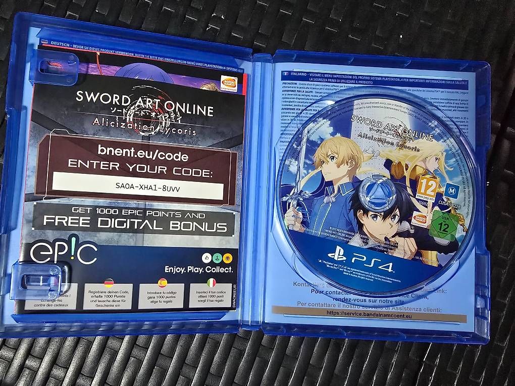 Giochi: Sword Art online Alicization lycoris – Usato da Flawil venduto da nik_9tfj 1