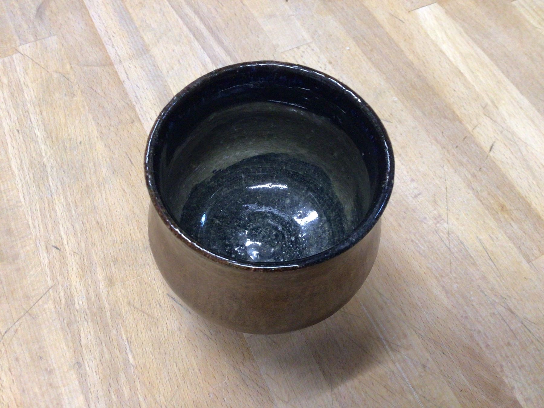 Schalen: Gobelet en gré glaçure couleur bronze, artisanat – Gebraucht aus ORBE von mar_j9rz 2