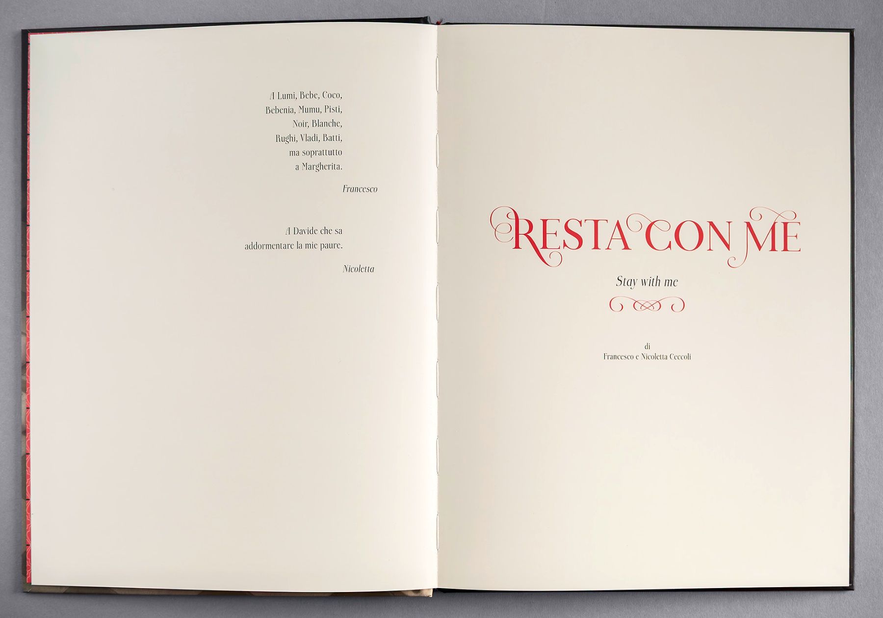 Libri: RESTA CON ME  - NICOLETTA CECCOLI – Nuovo (secondo la descrizione) da St. Gallen venduto da kobayashi-maru 4