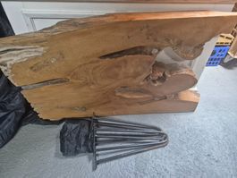 Holztisch zum restaurieren