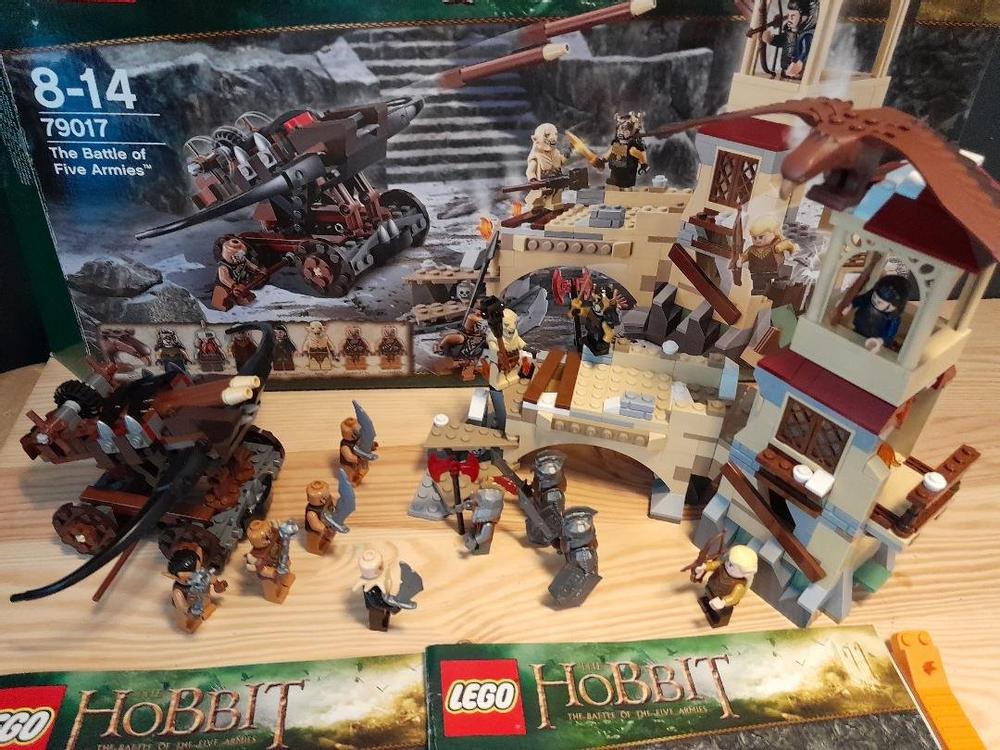 LEGO HOBBIT BATTAGLIA Delle Cinque Heere Set Signore Degli Anelli 79017 Eol  Raro EUR 410,07 - PicClick IT