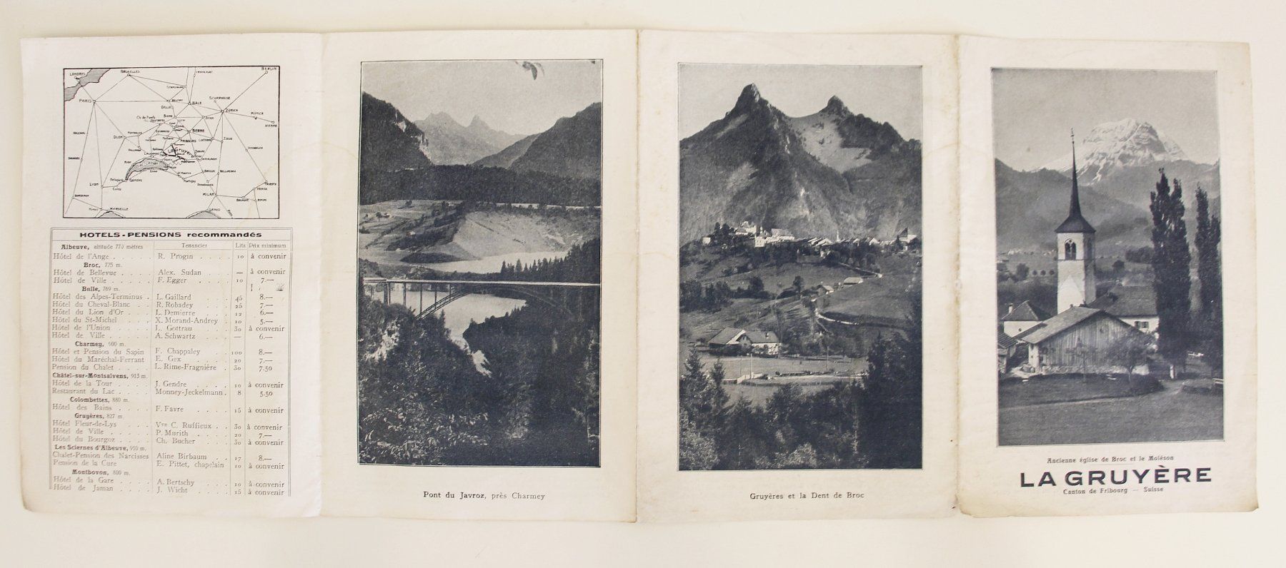 Documents: PROSPEKT "LA GRUYÈRE", ca. 1920 – D'occasion à St. Gallen par modernetc 3