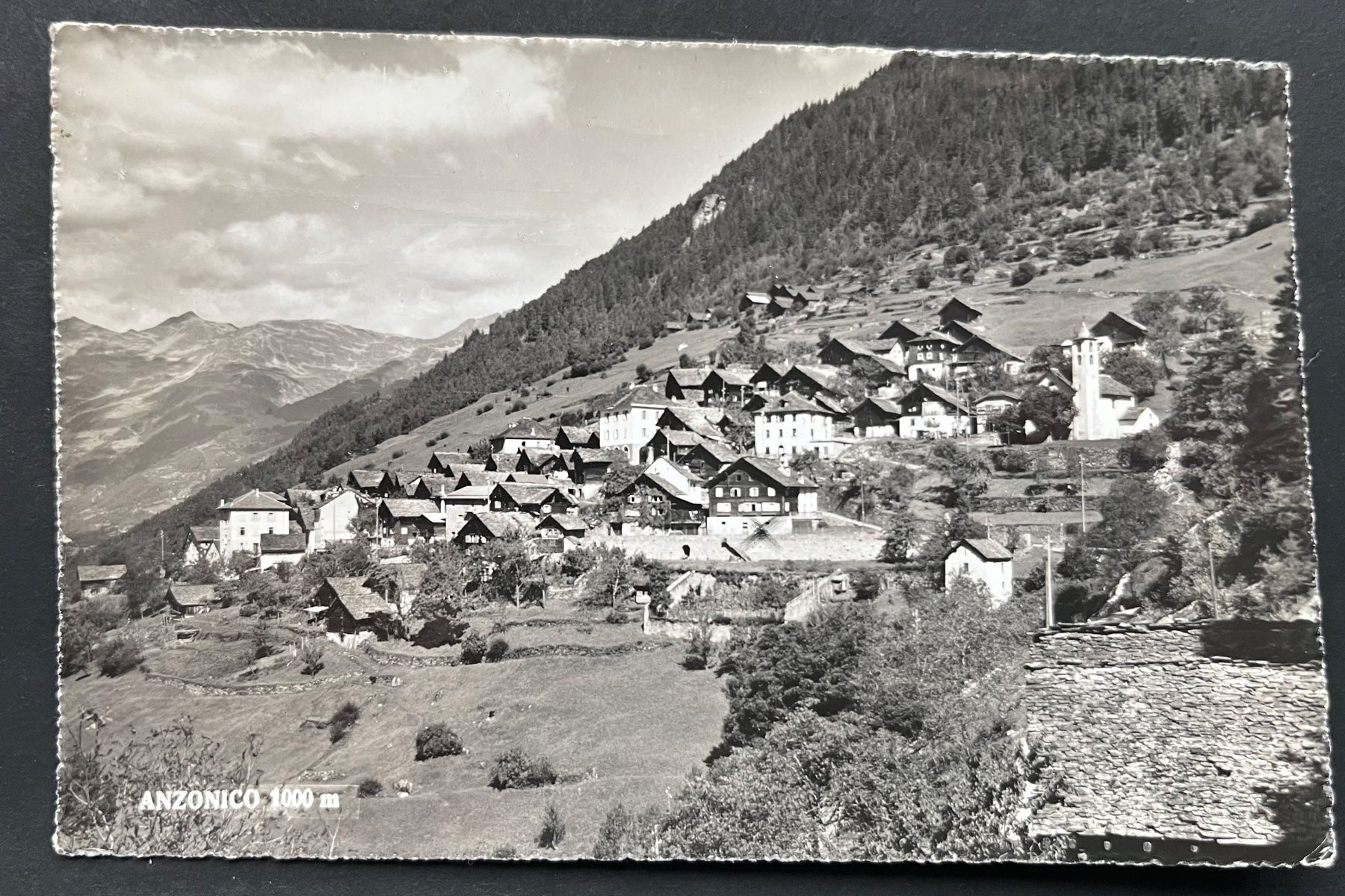 Cartoline postali: ANZONICO, Feldpoststempel ca. 1950 – Usato da Wabern venduto da DaxKarten-75