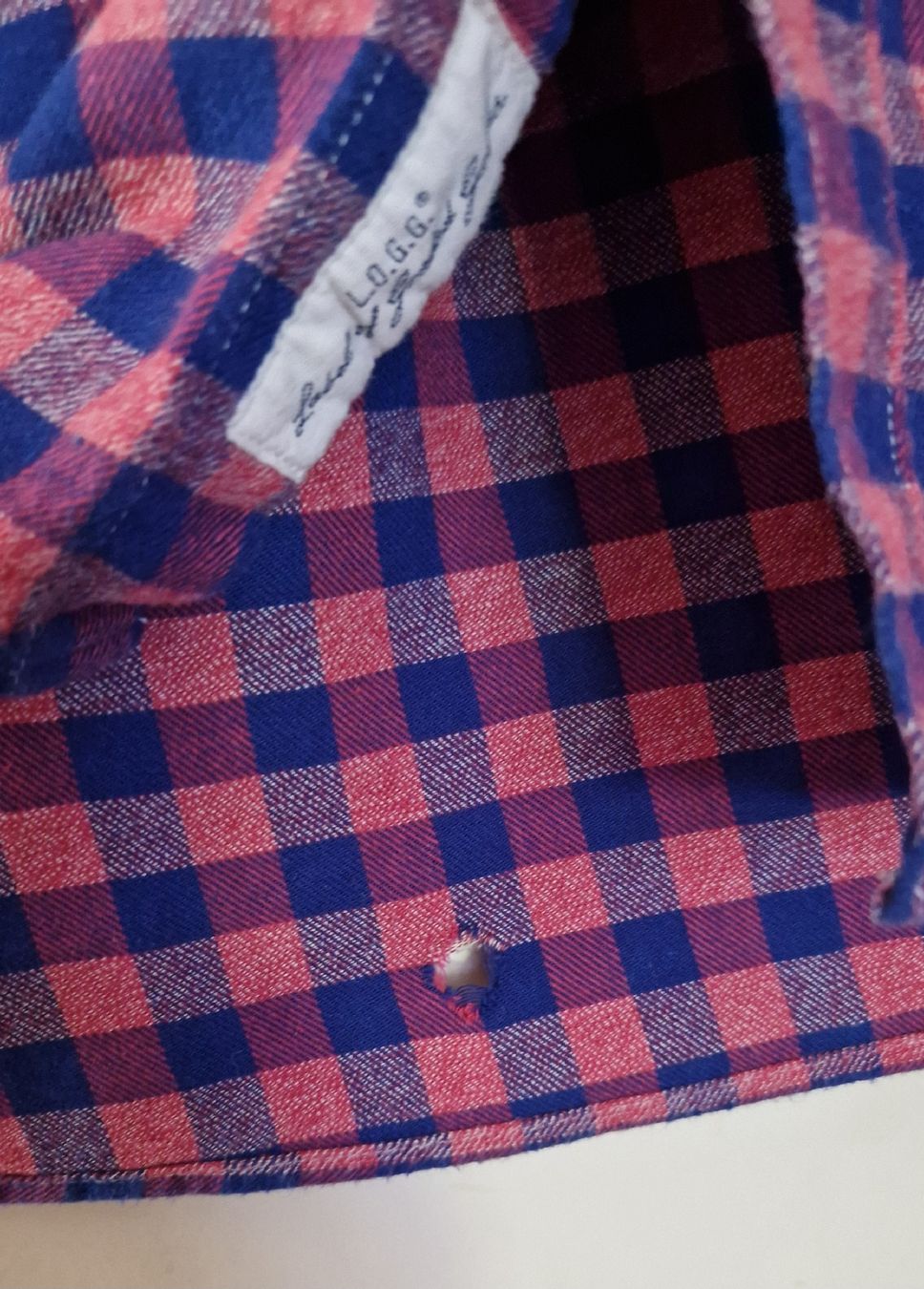 H&M Camicie: Blau-pink kariertes Flanellhemd – Nuovo (secondo la descrizione) da Oberengstringen venduto da Asteroid56 1