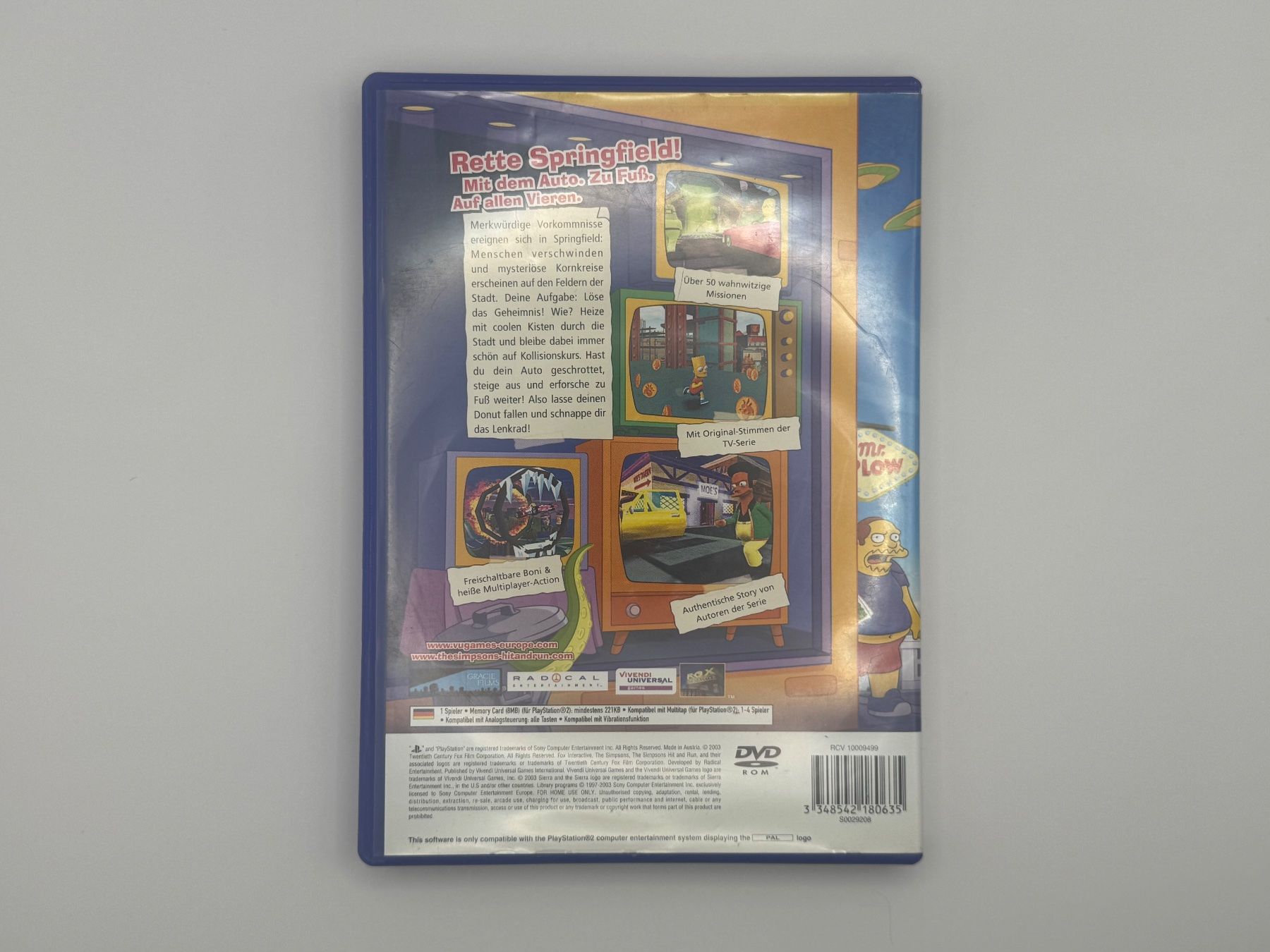 Sony Spiele: Playstation 2 The Simpsons Hit & Run – Gebraucht aus Bettlach von awi_7jcb 1