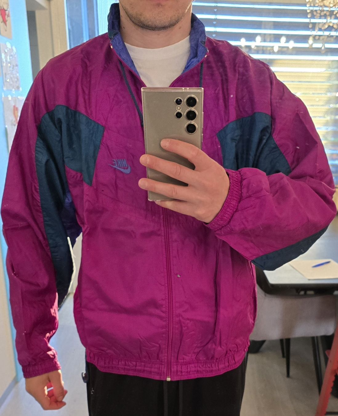 Nike Giacche: Originale Old School Nike Jacke, Windbreaker, Grösse M – Usato da Baden venduto da looney7