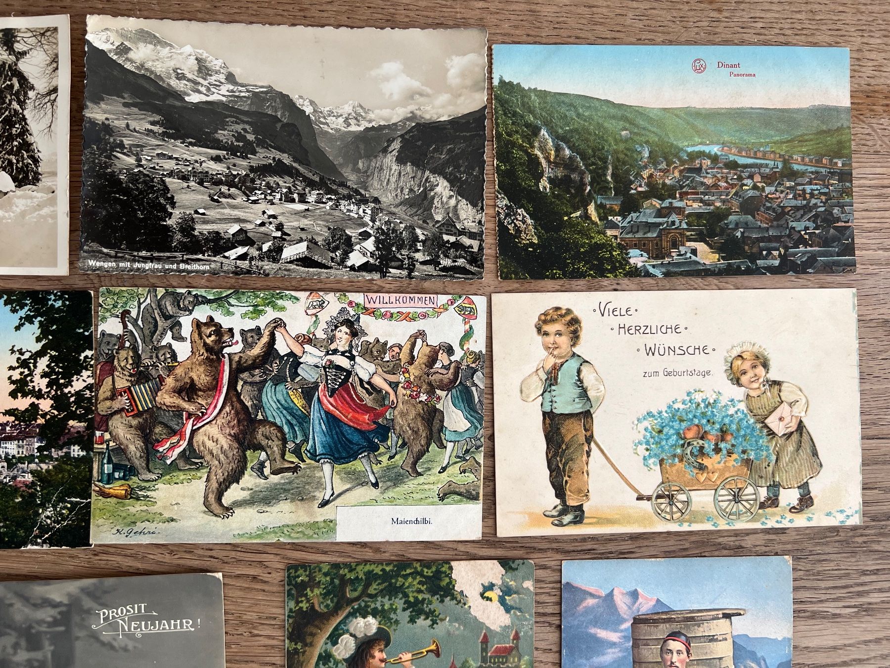Cartoline postali: Sammlung antike Postkarten Schweiz – Usato da Hermetschwil-Staffeln venduto da militaria-schweiz 4