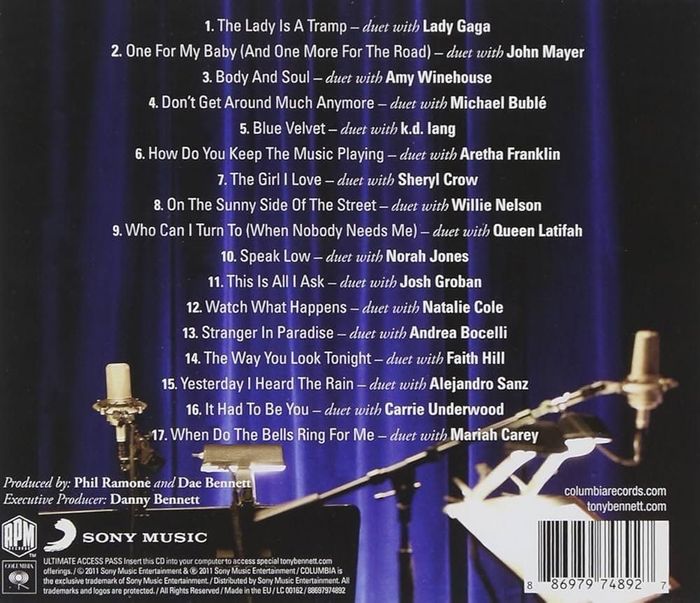 CDs: TONY BENNETT - DUETS 2 – Gebraucht aus Flawil von Beatm1 1