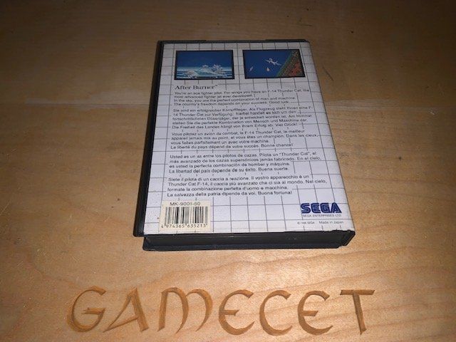 Sega Giochi: After Burner Sega Master System OVP Arcade Klassiker – Usato da Steinach venduto da Gamecet 2