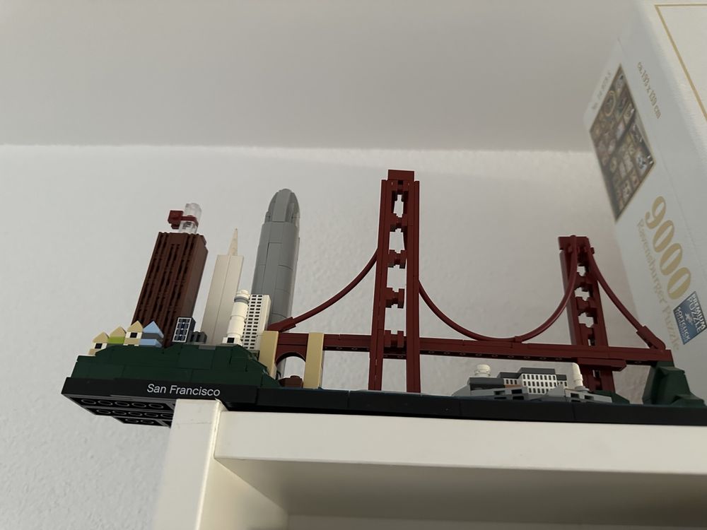 san francisco skyline lego