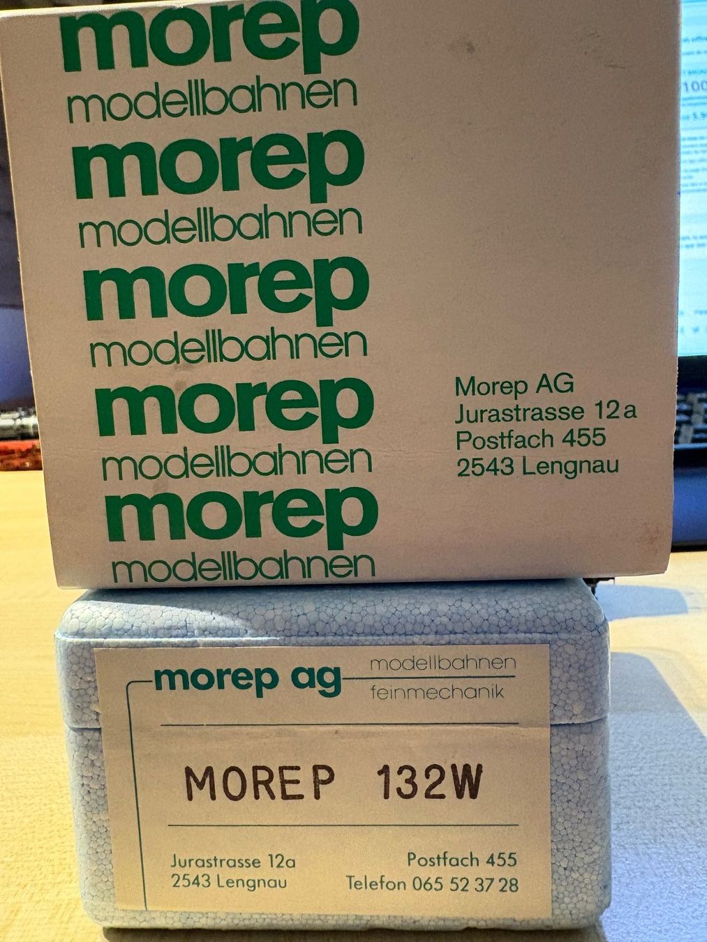 Hag Modelleisenbahnen: Morep/Hag 132W   !!Lire le descriptif !! – Gebraucht aus Corcelles Payerne von Pierre66 3