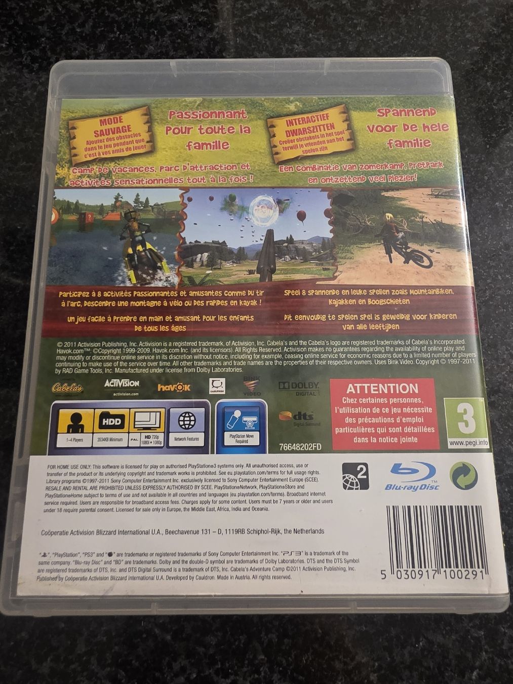 Spiele: Cabela's Adventure Camp PS3 – Gebraucht aus Chavornay von Crash37 1
