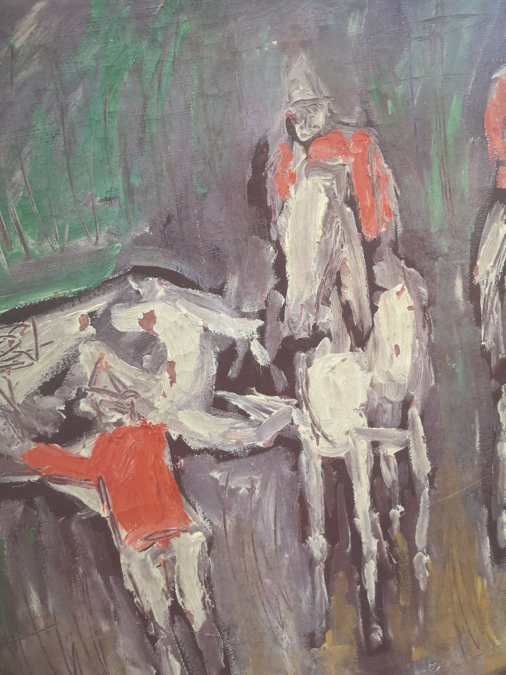 Gemälde: GRANDE HUILE SUR TOILE SIGNÉE – Gebraucht aus Genève von Qanil77 3
