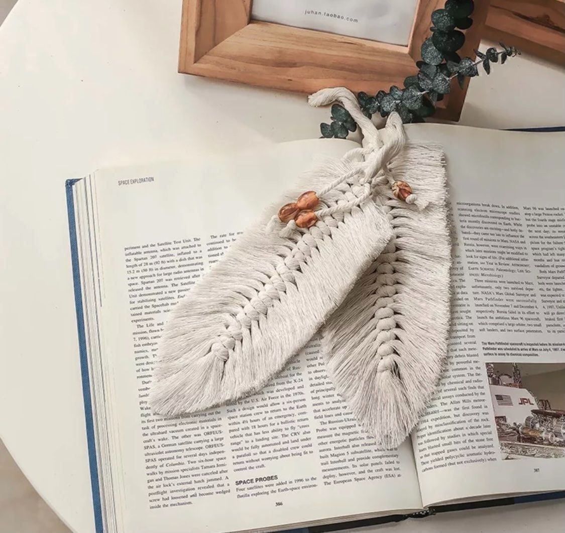 Altro in Decorazioni & Accessori: Makramee Feder handgeknüpft boho-lux NEU – Nuovo e nell'imballaggio originale da Lachen SZ venduto da Luxolino 3