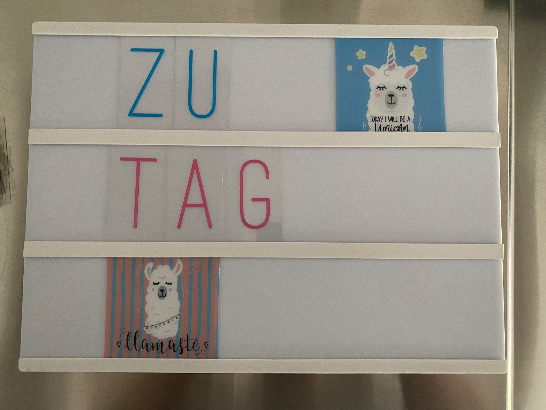 Migros Alle Dekorationen: Message Light Box – Gebraucht aus Winterthur von nor_qtg7 2