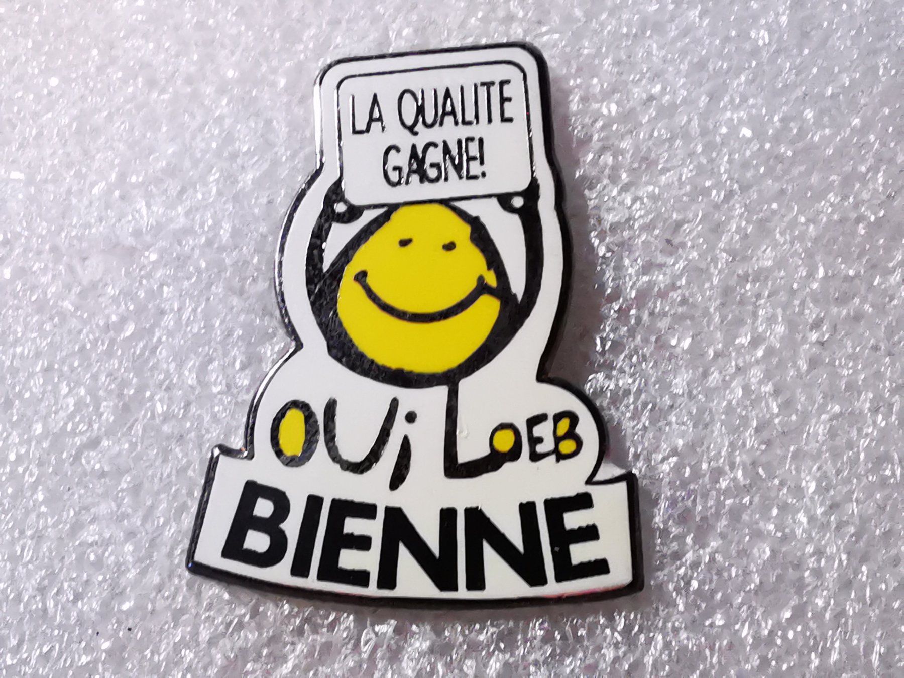 Placchette & Badge: Ansteckpin 30: Loeb Bienne – Usato da Oppligen venduto da Pin-Fall-Shop
