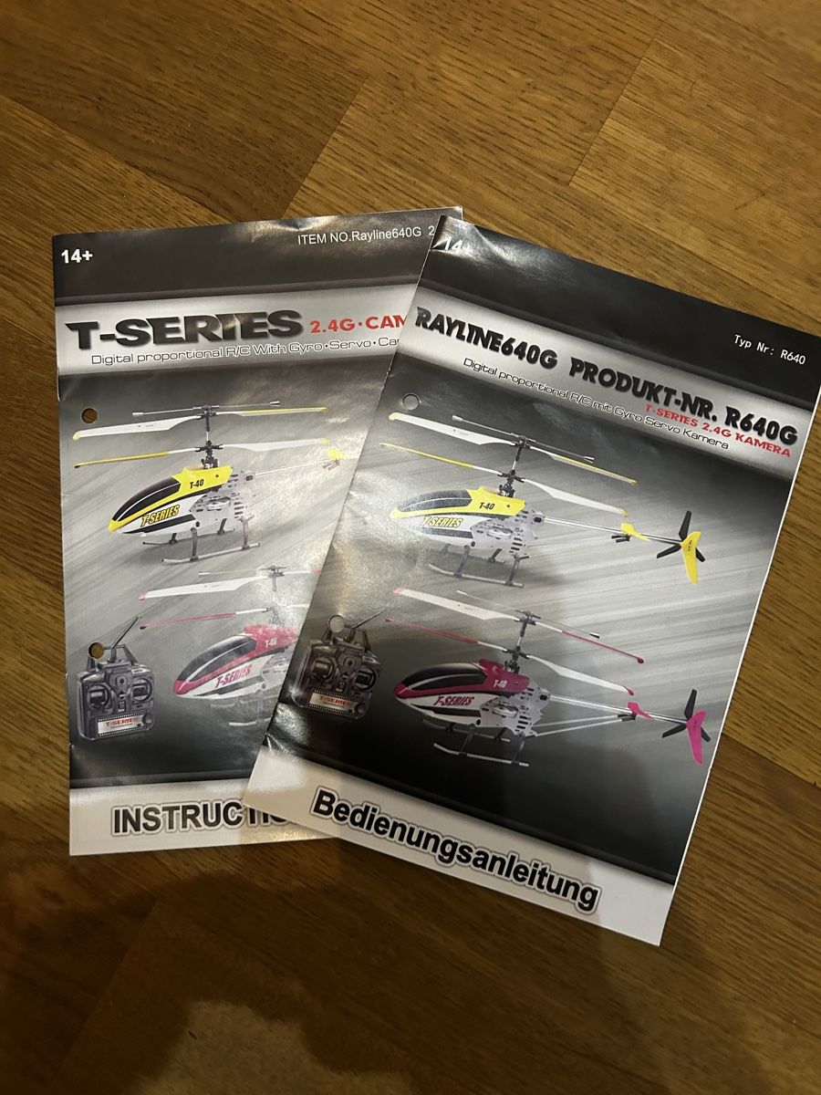 Modellismo RC: Ferngesteuerter Rayline Helikopter R640G – Nuovo (secondo la descrizione) da Möhlin venduto da USA78 4